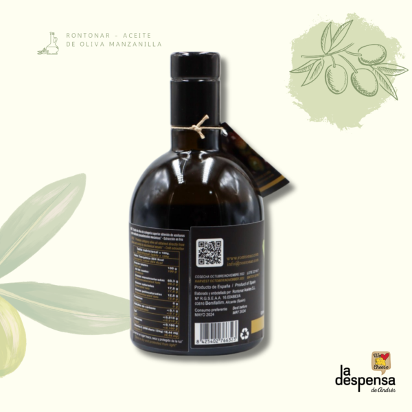 Aceite de Oliva Manzanilla - Rontonar - Imagen 2