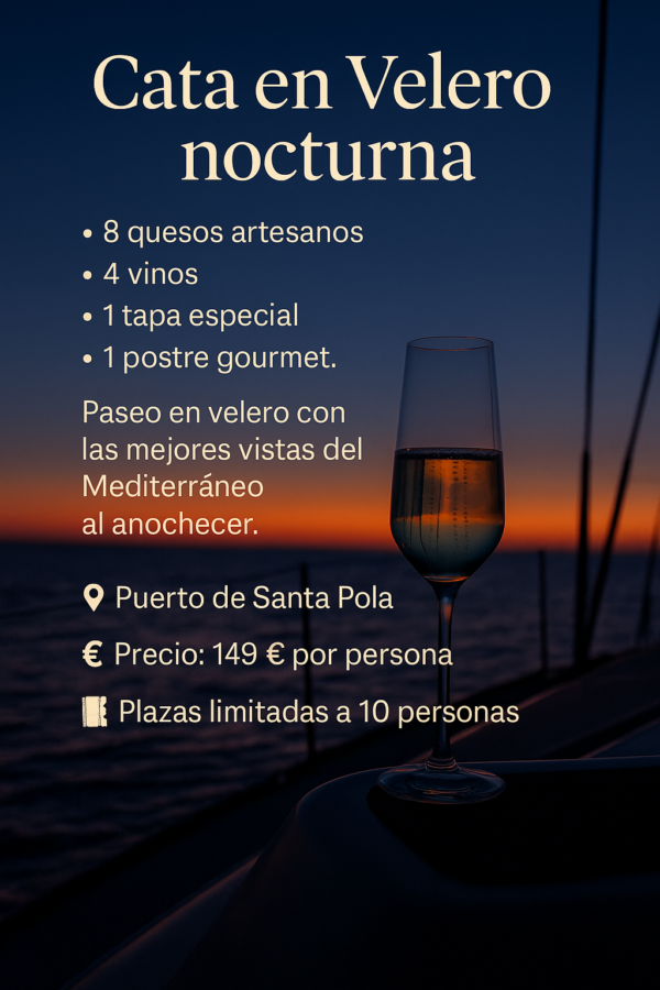 ✨ Velada entre Vino y Viento 30 Agosto