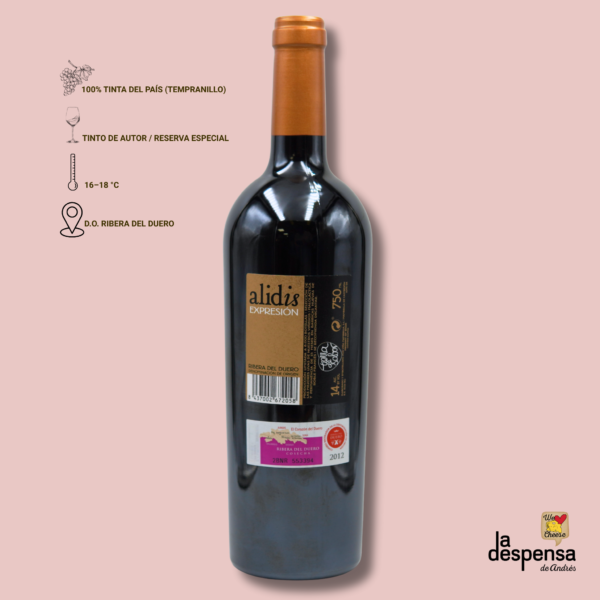 Alidis Expresión 2012 – Bodegas Viña Mambrilla – D.O. Ribera del Duero - Imagen 2
