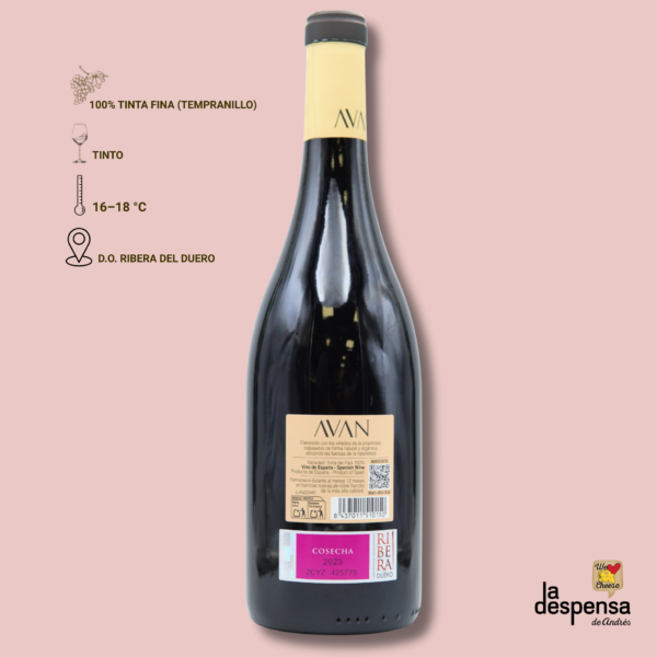 Avan – Bodegas y Viñedos Juan Manuel Burgos – D.O. Ribera del Duero - Imagen 2