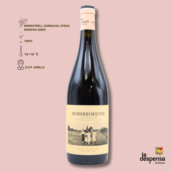 Remordimiento Tinto – Bodega Cerrón – D.O.P. Jumilla