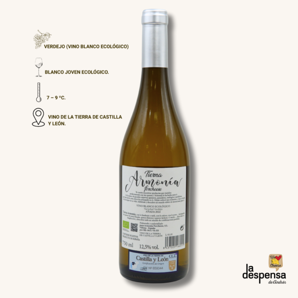 Tierna Armonía Forcheese – Vino de la Tierra de Castilla y León - Imagen 2