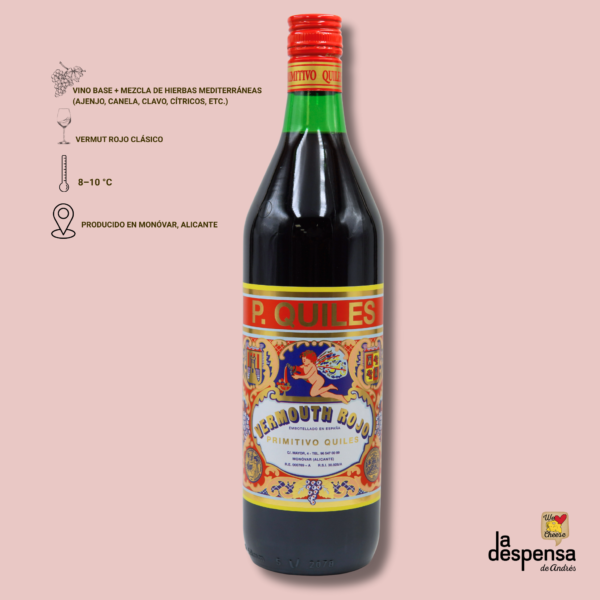 Vermouth Rojo P. Quiles – Monóvar, Alicante
