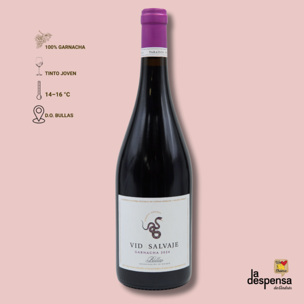 Vid Salvaje Garnacha 2024 – D.O. Bullas